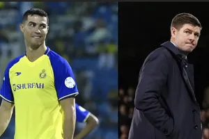 Ronaldo chạm trán huyền thoại Anh Gerrard ở trận ra quân