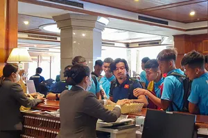 U-23 Việt Nam đã đến Rayong chinh phục giải Đông Nam Á