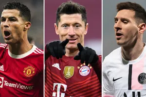Lewandowski nổ súng chỉ còn thua Ronaldo và Messi