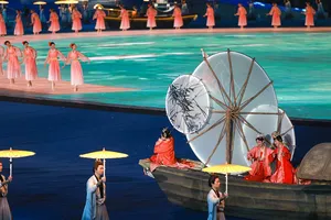 Đêm nay, Lễ khai mạc ASIAD 19 quyến rũ và đẹp như tranh vẽ