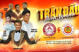 Danh ca Ngọc Sơn, Đàm Vĩnh Hưng chung tay thiện nguyện với CLB TP.HCM