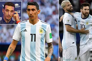 Di Maria chia tay đội tuyển Argentina vì không thể tranh suất của Messi?