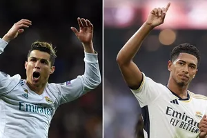 Bellingham đánh bại Ronaldo, hơn và thua Zidane