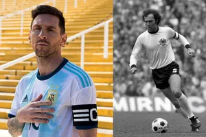 Messi và dàn sao “Trận đấu thế kỷ” đau xót giã biệt huyền thoại Beckenbauer