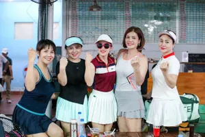 Giải tennis Thiên Kim lần 4 thu hút hơn 500 tay vợt tranh tài