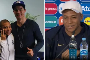 Mbappe không áp lực từ thần tượng Ronaldo