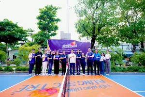 Tiền đạo Tiến Linh tiếp sức Công trình không gian Thể thao Thanh niên