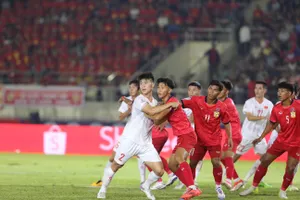 Đội tuyển Indonesia thắng đậm Lào để giải hạn