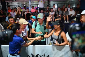  ‘Thần đồng’ Quang Dương khuấy động giải pickleball PWR Thủ Đức HTV DJOY