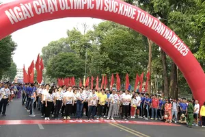 Tưng bừng Ngày chạy Olympic vì sức khỏe toàn dân ở TP.HCM