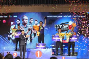 Nửa tỉ đồng cho nhà vô địch Billiards Carom 3 băng quốc tế Bao Phương Vinh