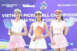 Hoa hậu, Á hậu và những bóng hồng trên sàn đấu Pickleball tranh giải hơn 1 tỉ đồng