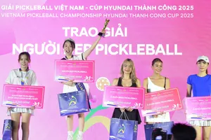 Thể thao cao thượng và nhan sắc lên ngôi ở giải Pickleball Việt Nam