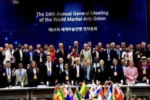 Võ thuật Việt Nam ghi dấu ấn đẹp tại Chungju