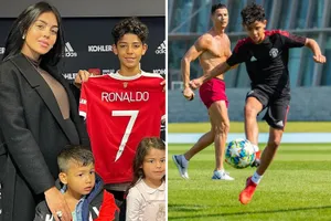 Con trai Ronaldo lên tuyển Bồ Đào Nha