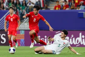 Bùi Vĩ Hào cùng đồng đội U-22 Việt Nam săn vàng SEA Games 33