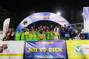 Hồn nhiên giấc mơ chuyên nghiệp ở giải bóng đá nhi đồng TP.HCM 