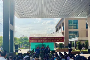 TAND quận 7 xét xử lưu động tại chung cư