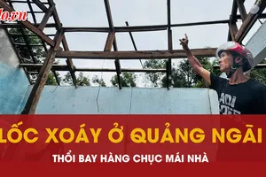 lốc xoáy, tốc mái, Quảng Ngãi