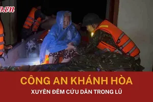 khánh hòa, lũ, cứu hộ