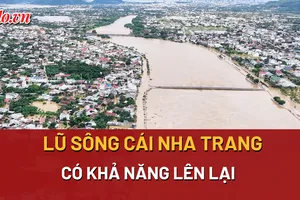 lũ, sông Cái, Nha Trang, lên lại