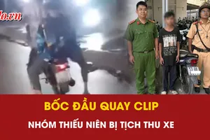 bốc đầu, quay clip, mạng xã hội