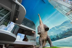 Giới trẻ thích mê với quán cà phê mô hình khủng long ở Gò Vấp