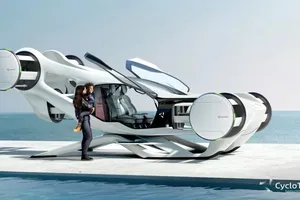 Khám phá chiếc ô tô bay mới kỳ lạ với tốc độ 150 km/h