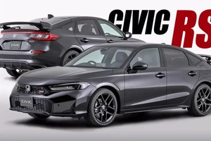 Honda Civic RS ra mắt với khung gầm sắc nét hơn và hộp số sàn