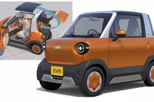 Nissan 'gây sốt' với xe điện tí hon mui trần giá chỉ 313 triệu đồng