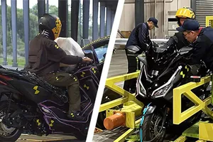 Túi khí xe máy mới sẽ giúp giảm thảm kịch tai nạn giao thông