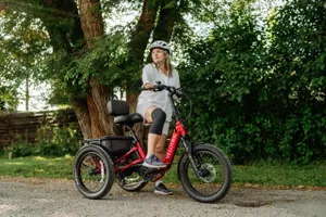 Xuất hiện xe ba bánh điện gấp gọn thông minh hỗ trợ người cao tuổi