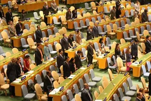 Liên Hiệp Quốc mặc niệm Chủ tịch nước Trần Đại Quang