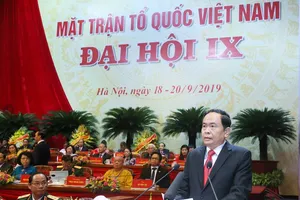 Ông Trần Thanh Mẫn tái đắc cử chủ tịch UBTW MTTQ Việt Nam