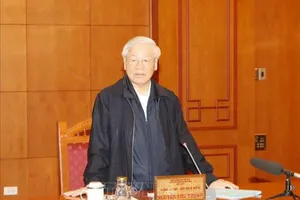 Tổng bí thư: 'Làm nhân sự ĐH XIII phải trong sáng, khách quan'