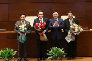 Quốc hội có 3 tân Phó chủ tịch