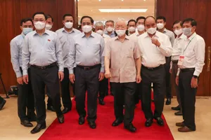 5 lãnh đạo chủ chốt của Đảng dự hội nghị Trung ương MTTQ Việt Nam