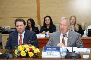 Đoàn doanh nghiệp Mỹ làm việc với Bộ Y tế Việt Nam