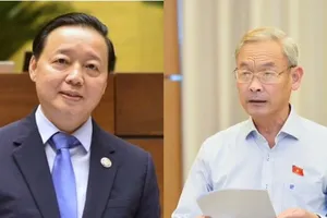 Chiều nay, công bố tân Chủ nhiệm Uỷ ban Tài chính, Ngân sách và tân Bộ trưởng Bộ TN&MT