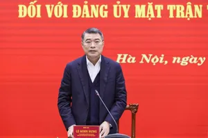 Ông Lê Minh Hưng: 'Sắp xếp, tinh gọn bộ máy thì phải đề xuất sửa luật, thậm chí cả Hiến pháp'