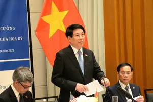 Chủ tịch nước Lương Cường tọa đàm với doanh nghiệp hàng đầu của Mỹ tại New York 