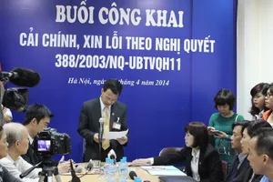 Tòa xin lỗi sau 14 năm tuyên vô tội