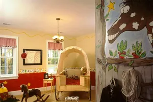 Ngẩn ngơ vì giường ngủ đẹp long lanh của bé