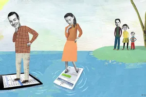 Giật mình: Vì con em chúng ta, hãy đặt điện thoại xuống!