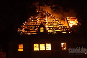 Cháy một trong bốn công trình cổ đẹp nhất Đà Lạt: Nhà cổ Cục bản đồ