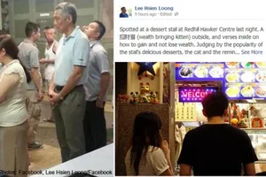 Thủ tướng Singapore xếp hàng 30 phút mua cánh gà