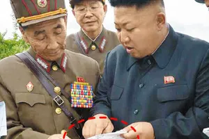 Kim Jong-un chỉ đạo diễn tập tấn công Hàn Quốc 