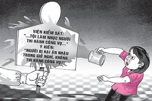 Vụ 'hắt ly bia bị truy tố': Hoãn xử vì bị cáo ngất xỉu