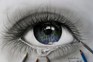 Kinh ngạc: 9X Việt Nam vẽ bằng bút bi sống động như thật