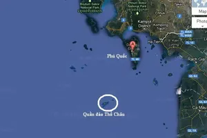 Một tàu cá mất tích trên đường ra đảo Thổ Châu